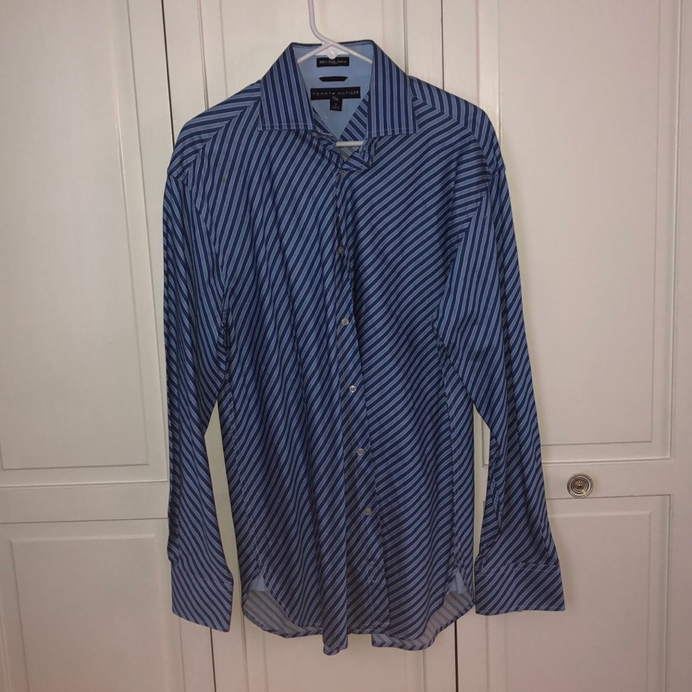 Tommy Hilfiger Dress Shirt with small stain